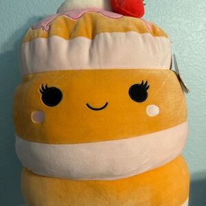 Cute Pink Pancakes Plush Toy